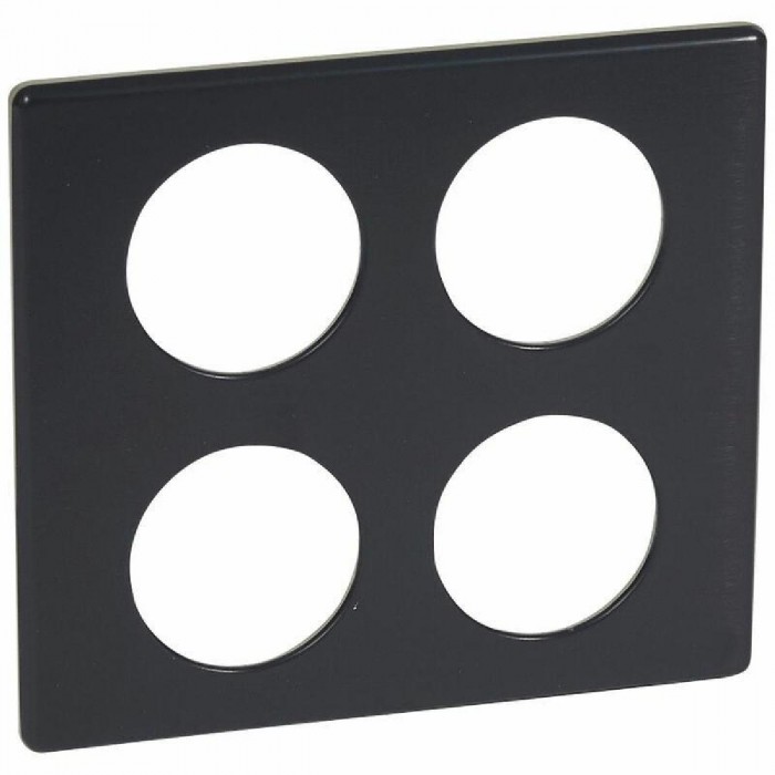 Πλαίσιο 4 Θέσεων 2 Σειρών Anodized Carbon Celiane™ 068950 LEGRAND