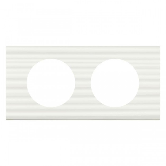 Πλαίσιο 2 Θέσεων Materials Λευκό Corian Celiane™ 069012 LEGRAND