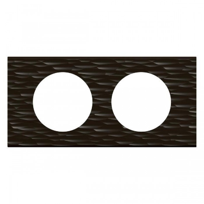 Πλαίσιο 2 Θέσεων Materials Μαύρο Corian Celiane™ 069022 LEGRAND