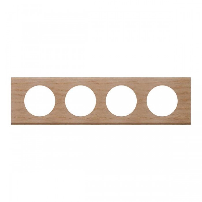 Πλαίσιο 4 Θέσεων Materials Natural Oak Celiane™ 069054 LEGRAND