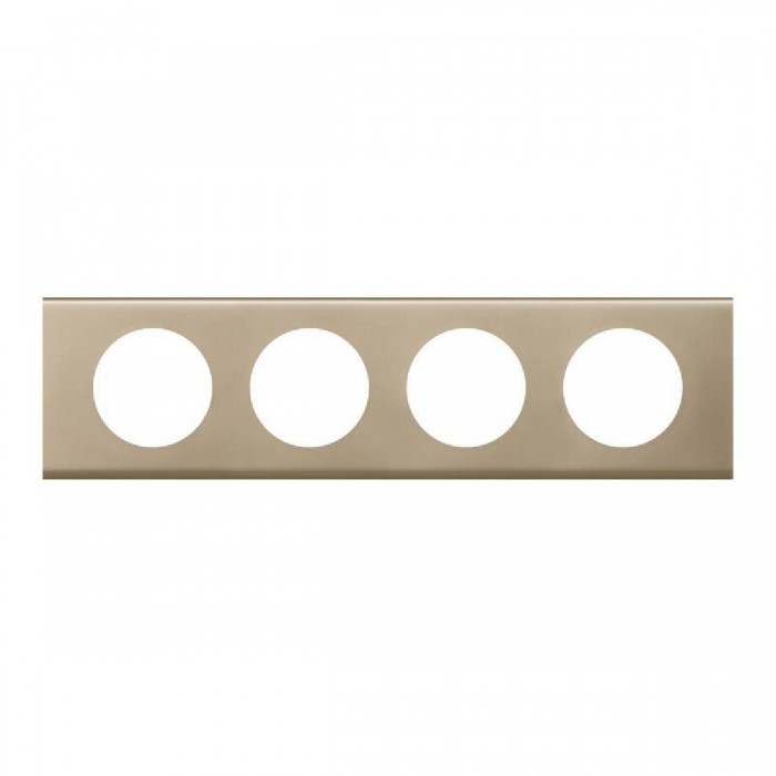 Πλαίσιο 4 Θέσεων Materials Nickel Velvet Celiane™ 069114 LEGRAND