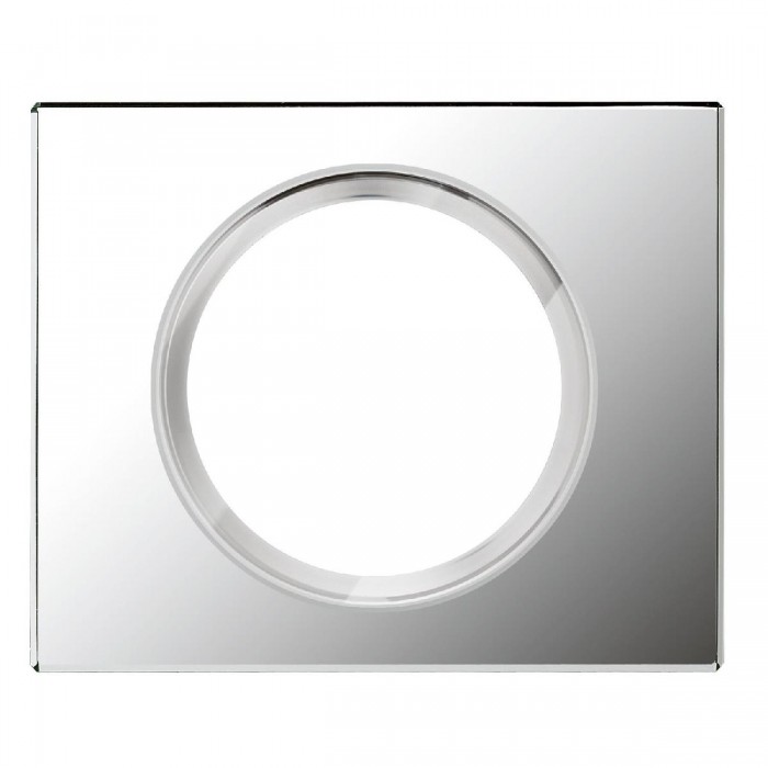 Πλαίσιο 1 Θέσης Materials Mirror Γυαλί Celiane™ 069121 LEGRAND