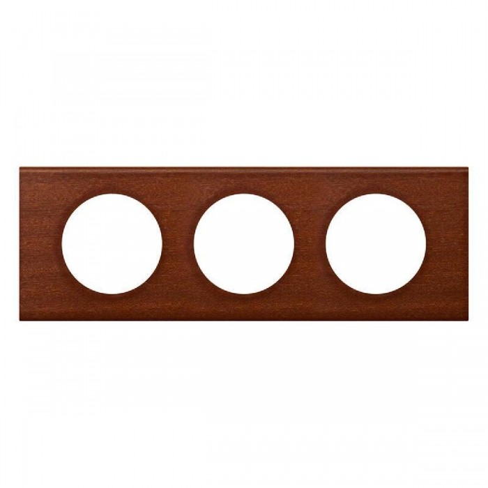 Πλαίσιο 3 Θέσεων Materials Mahogany Celiane™ 069223 LEGRAND
