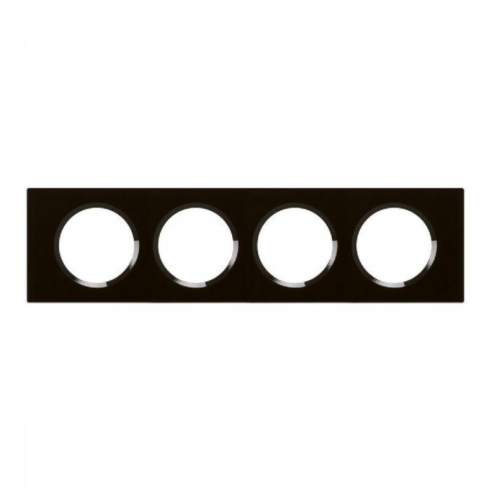 Πλαίσιο 4 Θέσεων Materials Γραφίτης Γυαλί Celiane™ 069304 LEGRAND