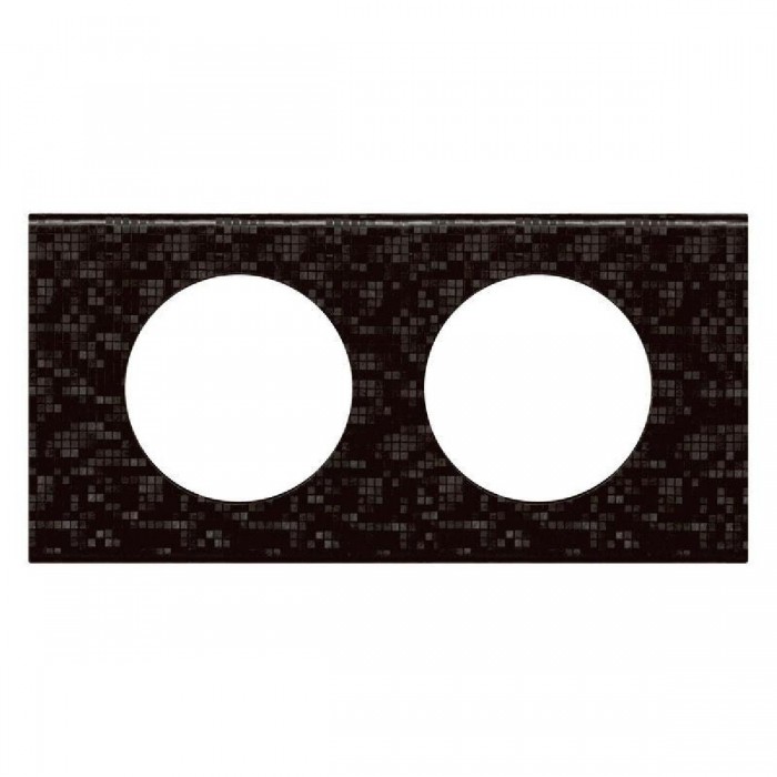 Πλαίσιο 2 Θέσεων Materials Pixel Δέρμα Celiane™ 069452 LEGRAND