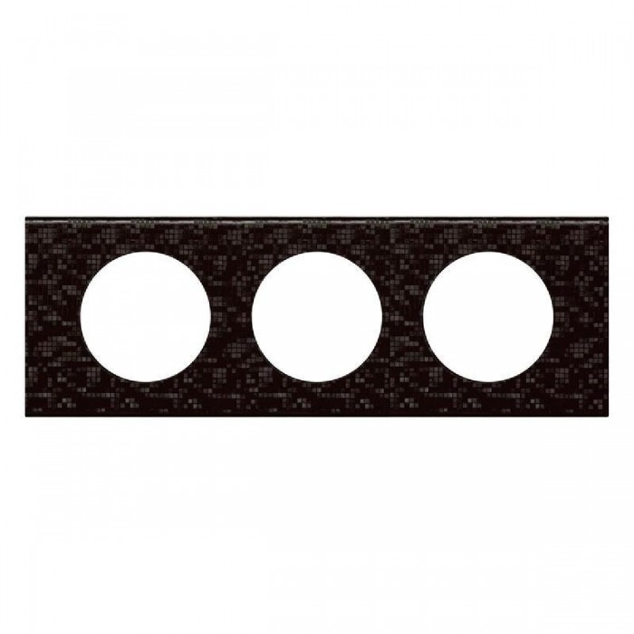 Πλαίσιο 3 Θέσεων Materials Pixel Δέρμα Celiane™ 069453 LEGRAND
