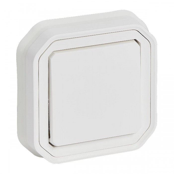 Διακόπτης A/R Χωνευτό Λευκό Plexo 069852L LEGRAND
