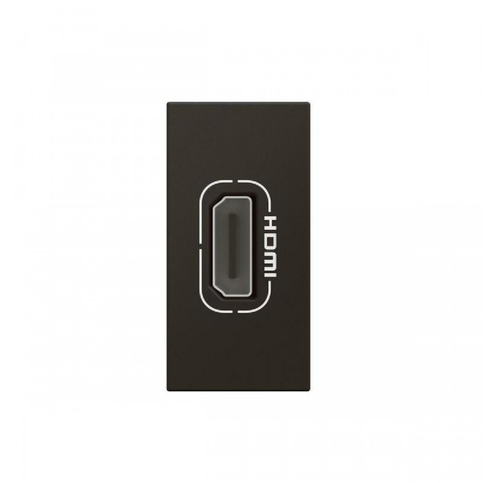 Πρίζα HDMI Προκαλωδιωμένη 1 Στοιχείου Μαύρο Mosaic™ 079478L LEGRAND