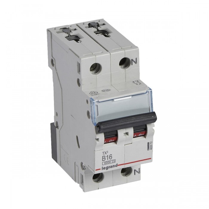 Αυτόματη Ασφάλεια 1P+N Β 16A 6kA TX3 403372 LEGRAND