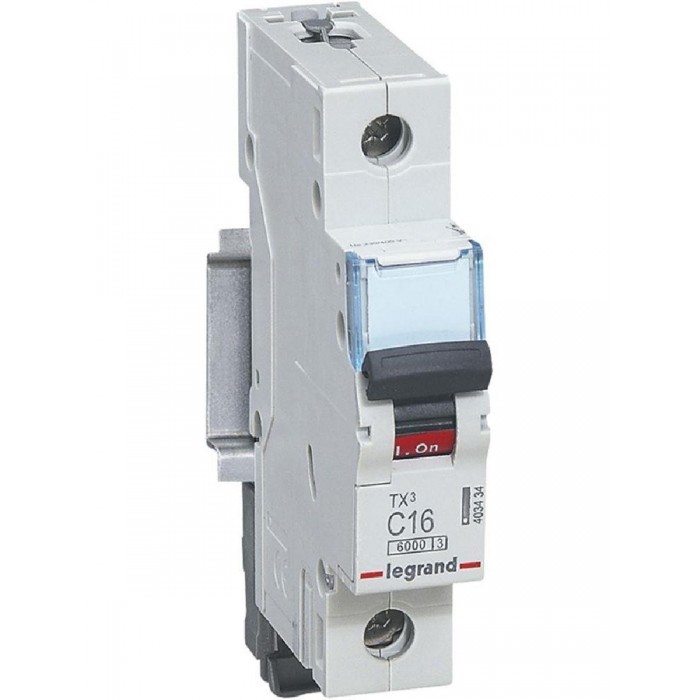 Αυτόματη Ασφάλεια 1P C 25A 6kA TX3 403436 LEGRAND