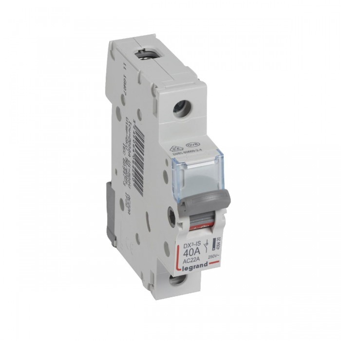Διακόπτης Ράγας 1P 40Α 406420 LEGRAND