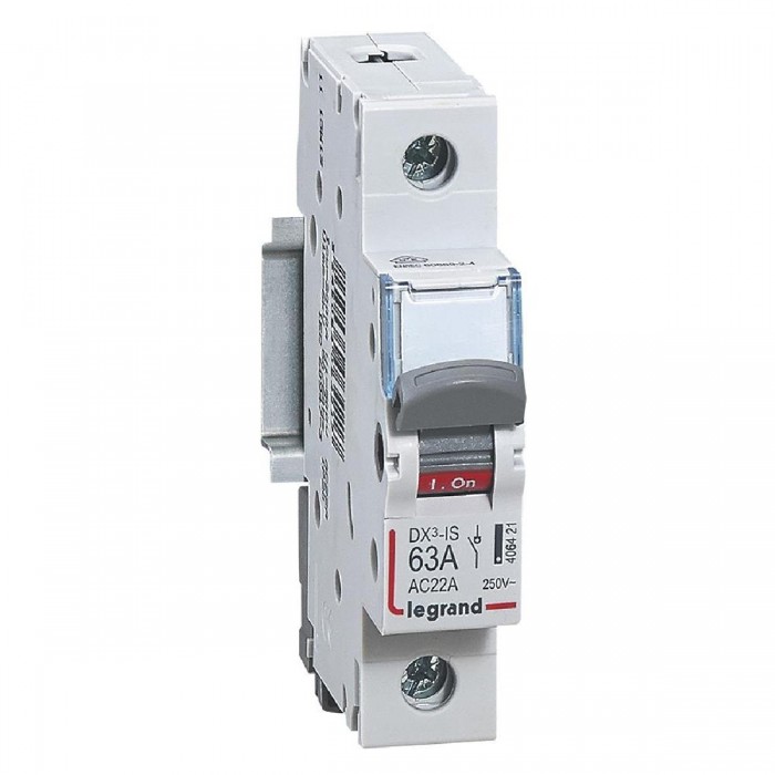 Διακόπτης Ράγας 1P 63Α 406421 LEGRAND