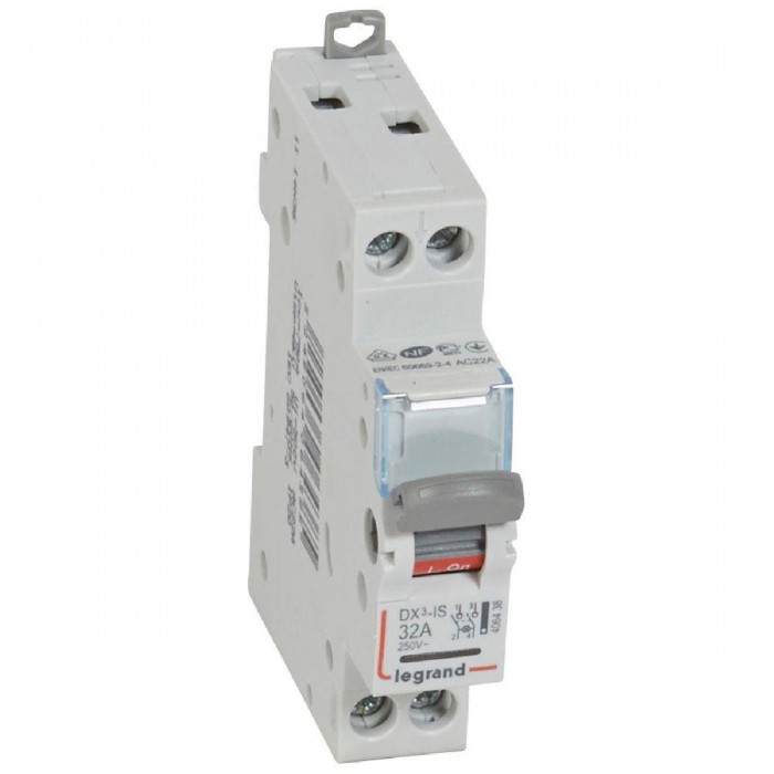 Διακόπτης Ράγας 2P 32Α Με Ένδειξη 406438 LEGRAND
