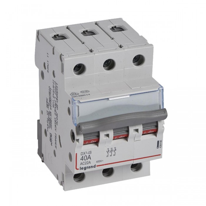 Διακόπτης Ράγας 3P 40Α 406466 LEGRAND