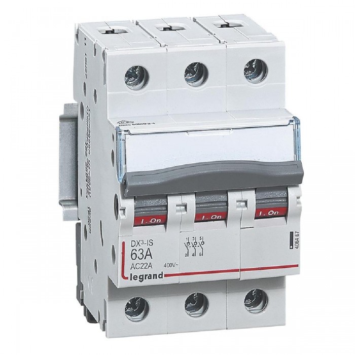 Διακόπτης Ράγας 3P 63Α 406467 LEGRAND
