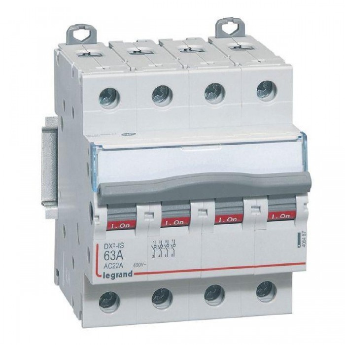 Διακόπτης Ράγας 4P 63Α 406487 LEGRAND
