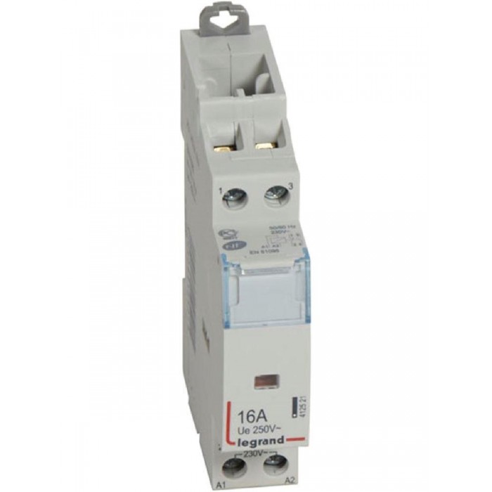 Ρελέ Ισχύος Ράγας 2P 16A 1NO+1NC 230V 412521 LEGRAND
