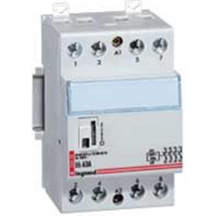 Ρελέ Ισχύος Ράγας 4P 40Α 4NO 230V Με Χειρισμο 412553 LEGRAND