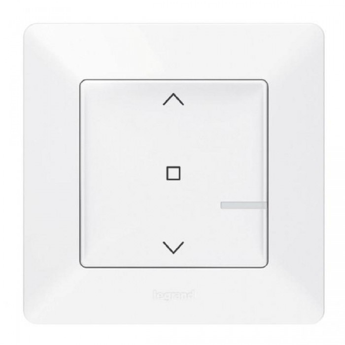 Ενσύρματος Διακόπτης Ρολών Λευκό 752190A Valena Life with Netatmo®