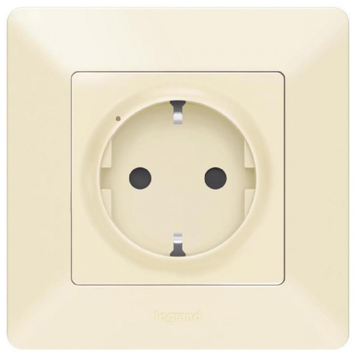 Πρίζα Σούκο ZigBee Κρέμ 752294 Valena Life with Netatmo®
