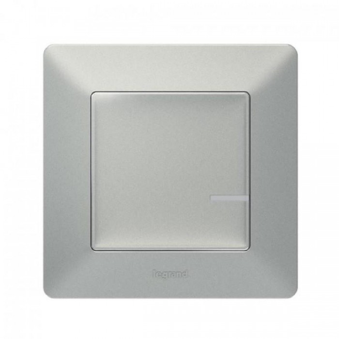 Ενσύρματος Διακόπτης Αλουμίνιο 752384A Valena Life with Netatmo®