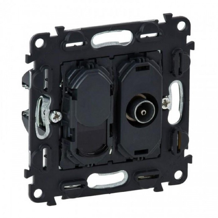 Μηχανισμός Πρίζας TV+RJ45 UTP Cat.6 Valena™ 753055 LEGRAND