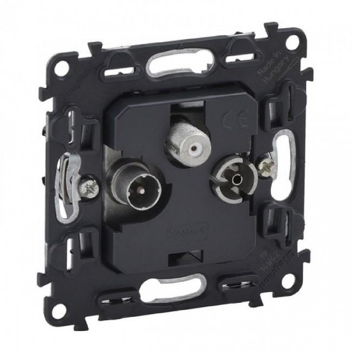 Μηχανισμός Πρίζας TV-R-SAT Διέλευσης Valena™ 753065 LEGRAND