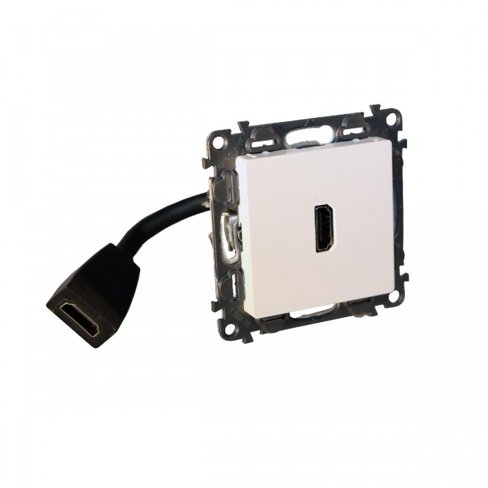 Πρίζα HDMI Προκαλωδιωμένη Λευκό Valena™Life 753175 LEGRAND
