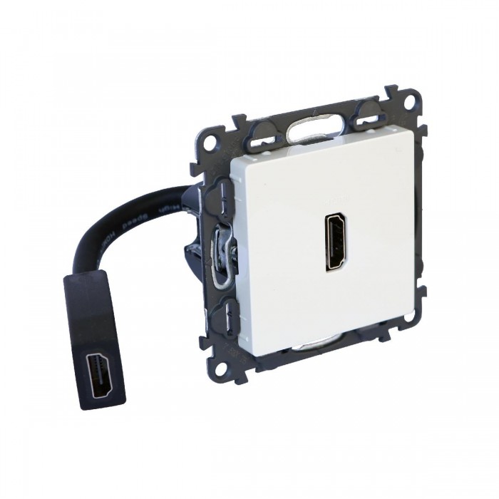 Πρίζα HDMI Προκαλωδιωμένη Λευκό Valena™Life 753275 LEGRAND