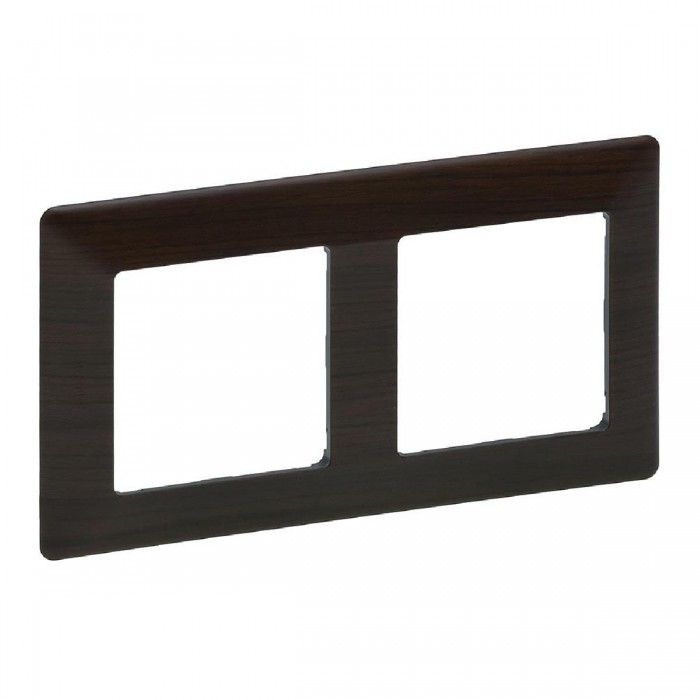 Πλαίσιο 2 Θέσεων Dark Wood Valena™  Life 754172 LEGRAND