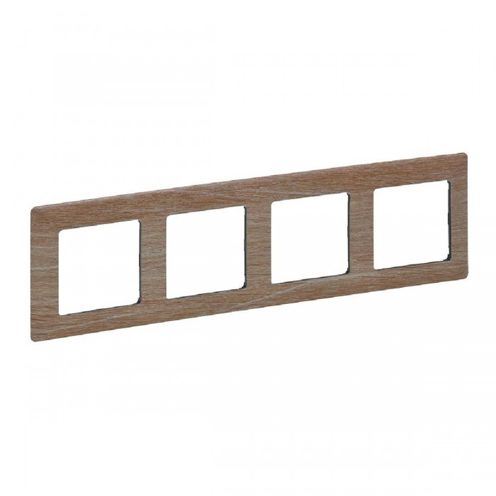 Πλαίσιο 4 Θέσεων Light Wood Valena™  Life 754184 LEGRAND