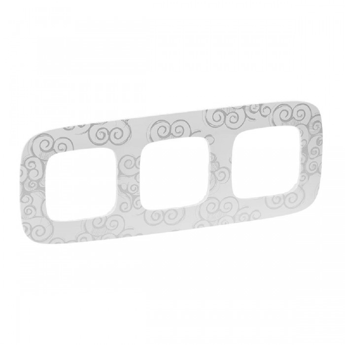 Πλαίσιο 3 Θέσεων Narcis Chrome Valena™Allure 754343 LEGRAND