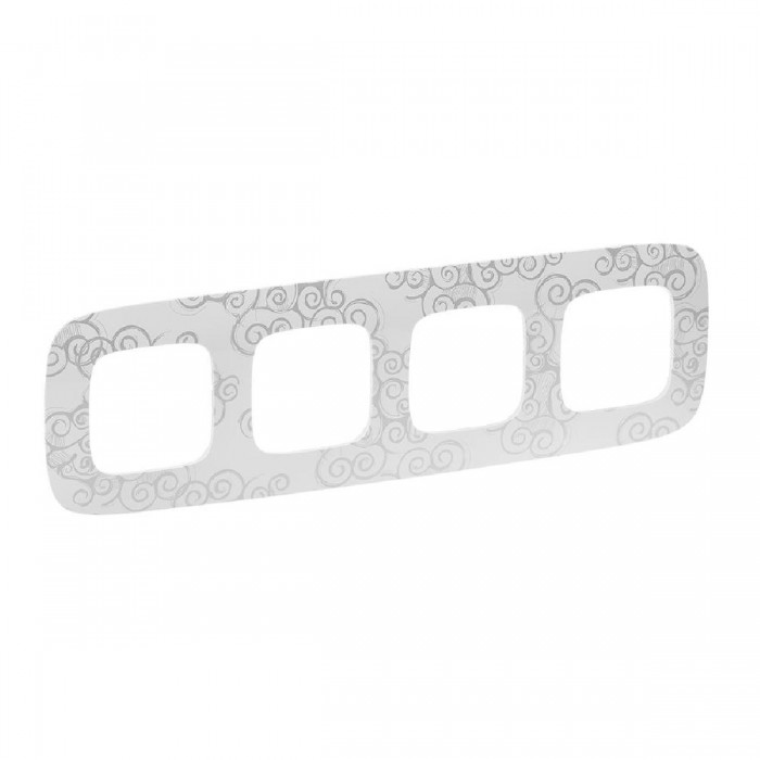 Πλαίσιο 4 Θέσεων Narcis Chrome Valena™Allure 754344 LEGRAND