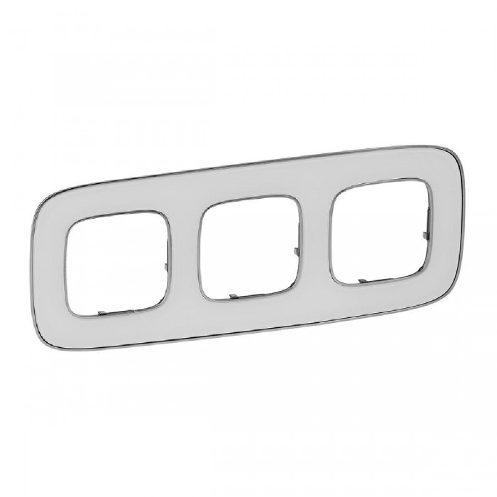Πλαίσιο 3 Θέσεων Mirror Λευκό Valena™Allure 754423 LEGRAND