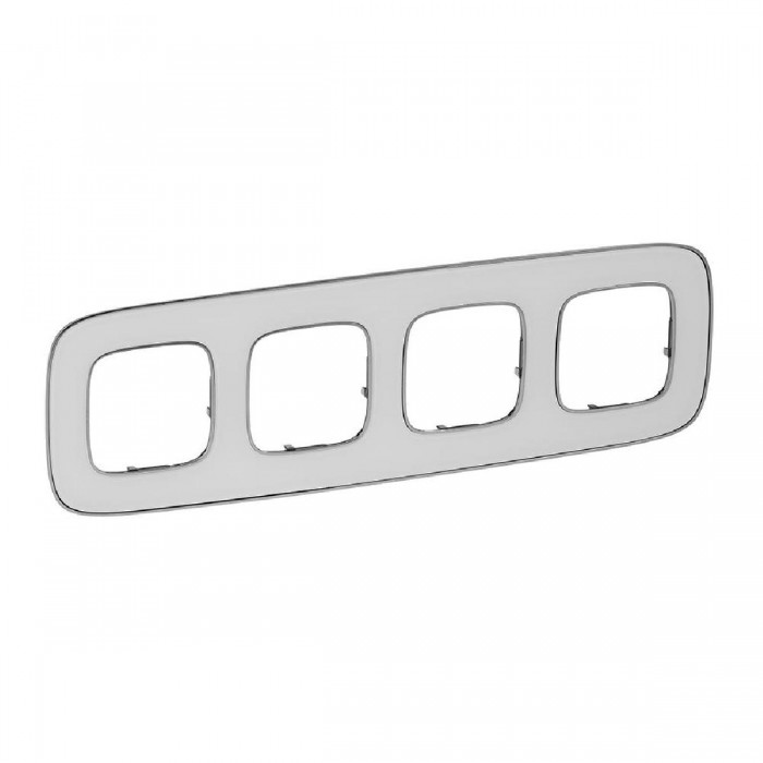 Πλαίσιο 4 Θέσεων Mirror Λευκό Valena™Allure 754424 LEGRAND