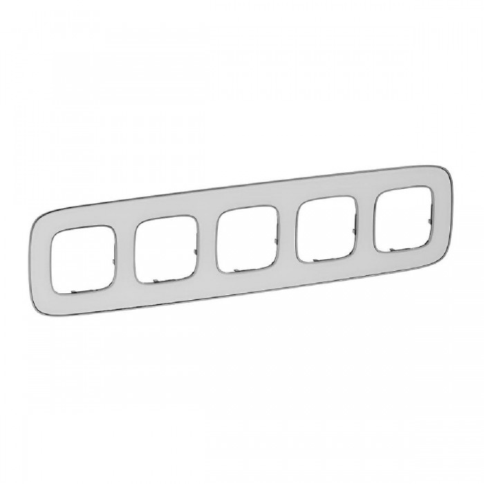 Πλαίσιο 5 Θέσεων Mirror Λευκό Valena™Allure 754425 LEGRAND