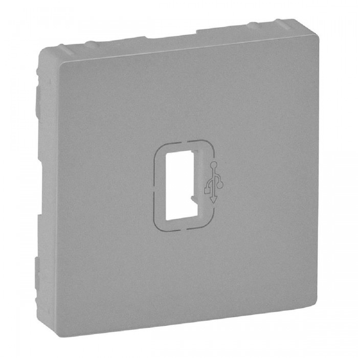 Μετώπη Πρίζας USB Αλουμίνιο Valena™Life 754752 LEGRAND