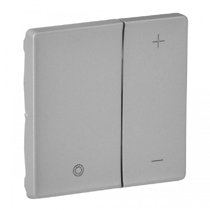 Μετώπη Dimmer 2 Πλήκτρων Αλουμίνιο Valena™Life 754892 LEGRAND