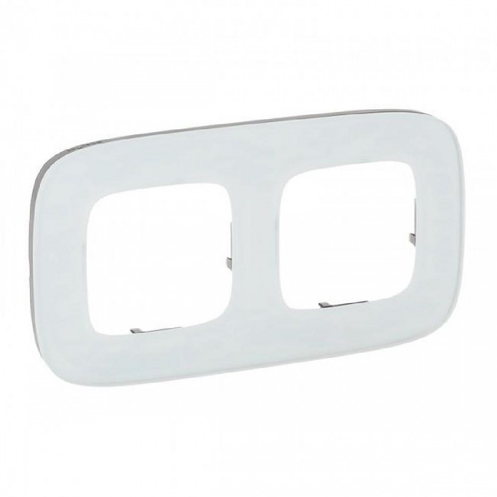 Πλαίσιο 2 Θέσεων Λευκό Glass Valena™Allure 755542 LEGRAND
