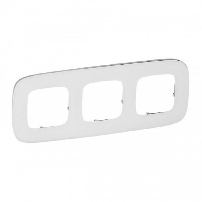 Πλαίσιο 3 Θέσεων Λευκό Glass Valena™Allure 755543 LEGRAND