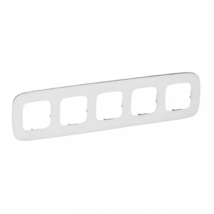 Πλαίσιο 5 Θέσεων Λευκό Glass Valena™Allure 755545 LEGRAND