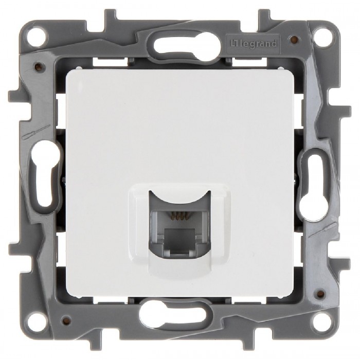 Πρίζα Τηλεφώνου RJ11 Λευκό Niloe™ 764569 LEGRAND