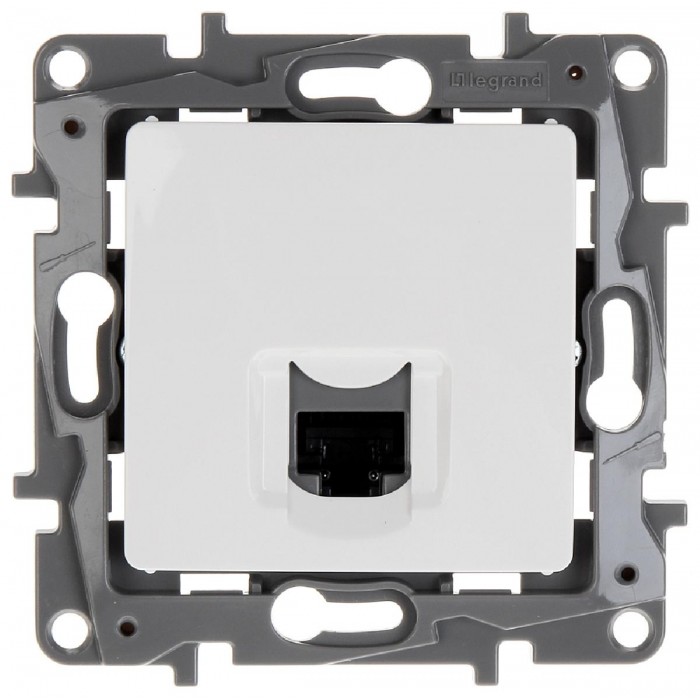 Πρίζα Δικτύου RJ45 UTP Cat.6 Λευκό Niloe™ 764573 LEGRAND