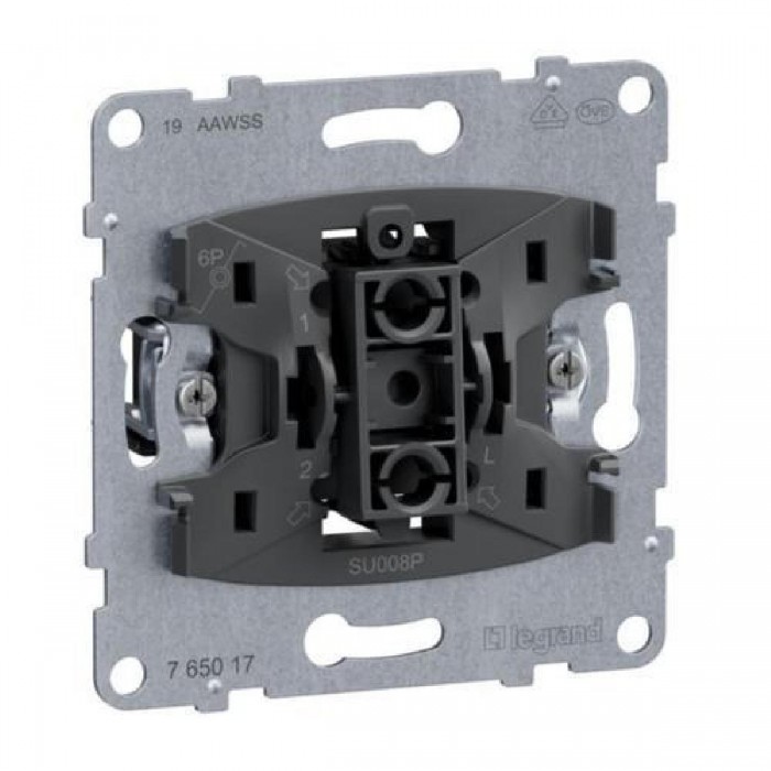 Μηχανισμός Μπουτόν Μεταγωγικό Με Ουδέτερο Seano™ 765017 LEGRAND