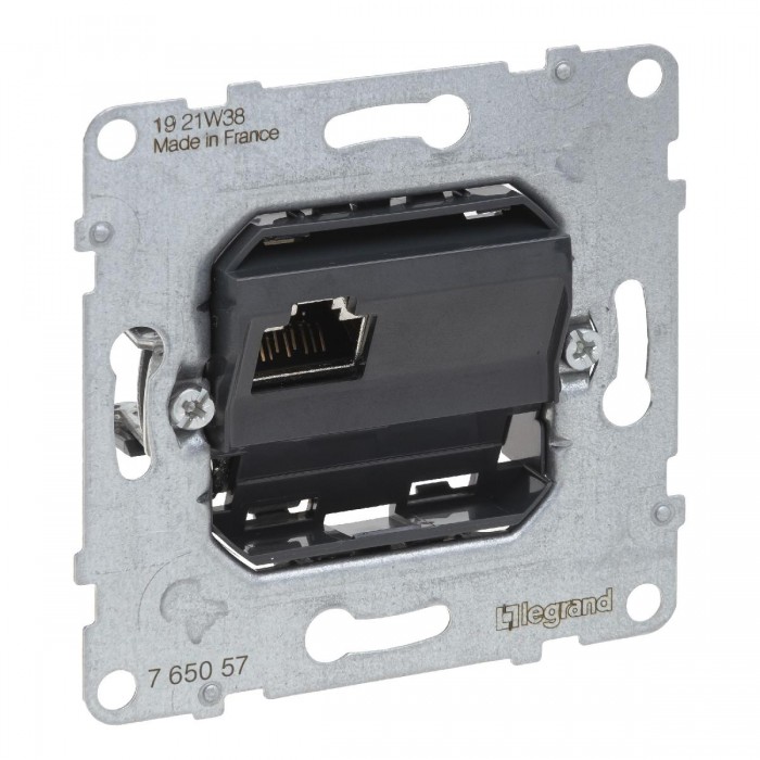 Μηχανισμός Πρίζας Δικτύου RJ45 Cat.6A UTP Seano™ 765057 LEGRAND