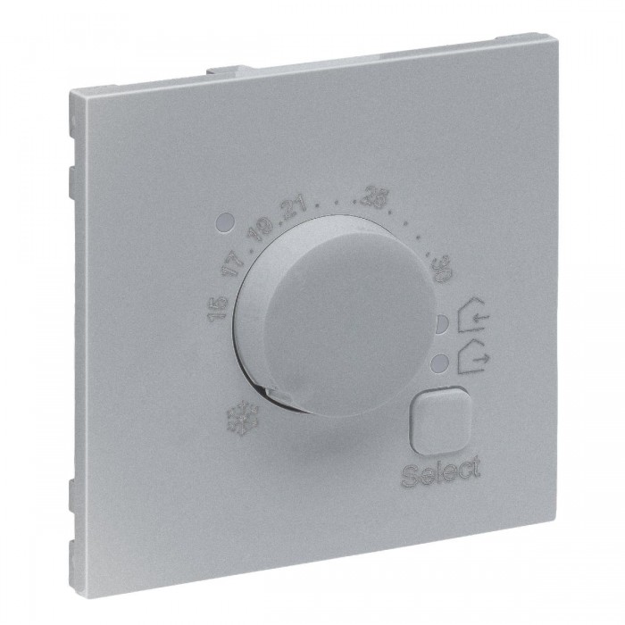 Μετώπη Ηλεκτρονικού Θερμοστάτη Χώρου Αλουμίνιο Seano™ 765251 LEGRAND