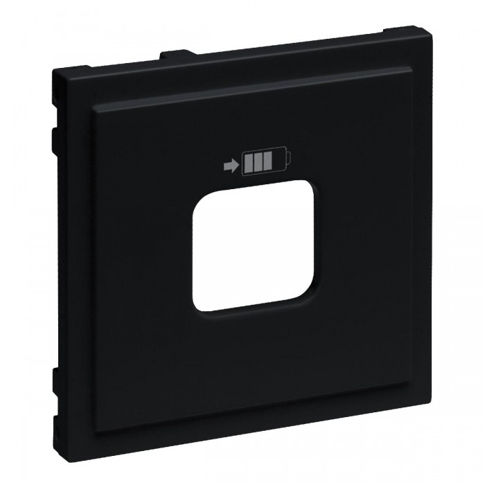 Μετώπη Πρίζας USB Διπλής Μαύρο Seano™ 765327 LEGRAND