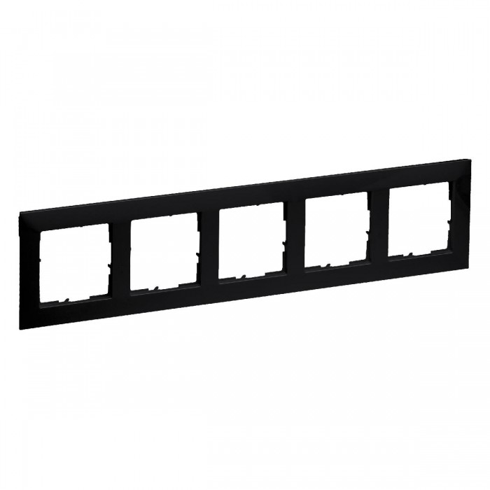 Πλαίσιο 5 Θέσεων Μαύρο Seano™ 765375 LEGRAND