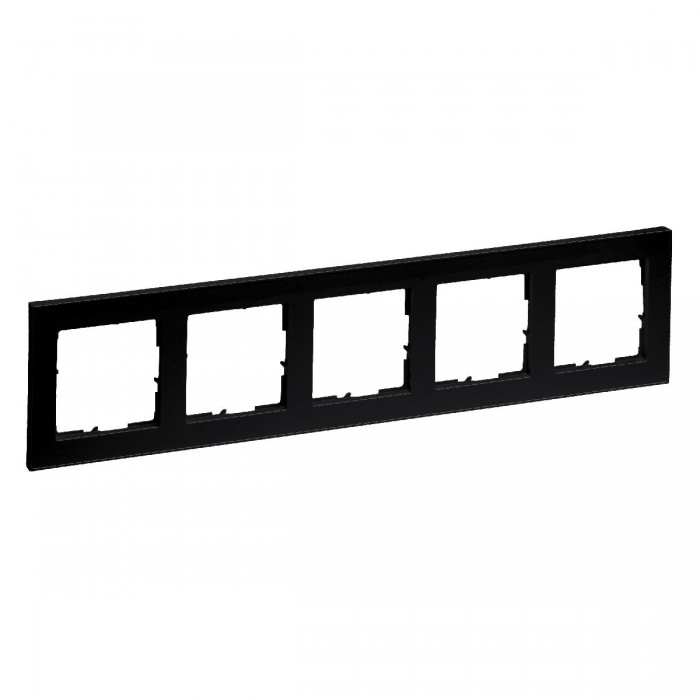 Πλαίσιο 5 Θέσεων Μαύρο Seano™ 765385 LEGRAND