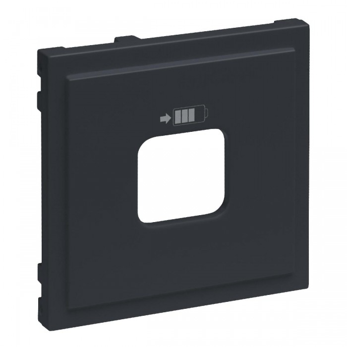 Μετώπη Πρίζας USB Διπλής Ανθρακί Seano™ 765427 LEGRAND